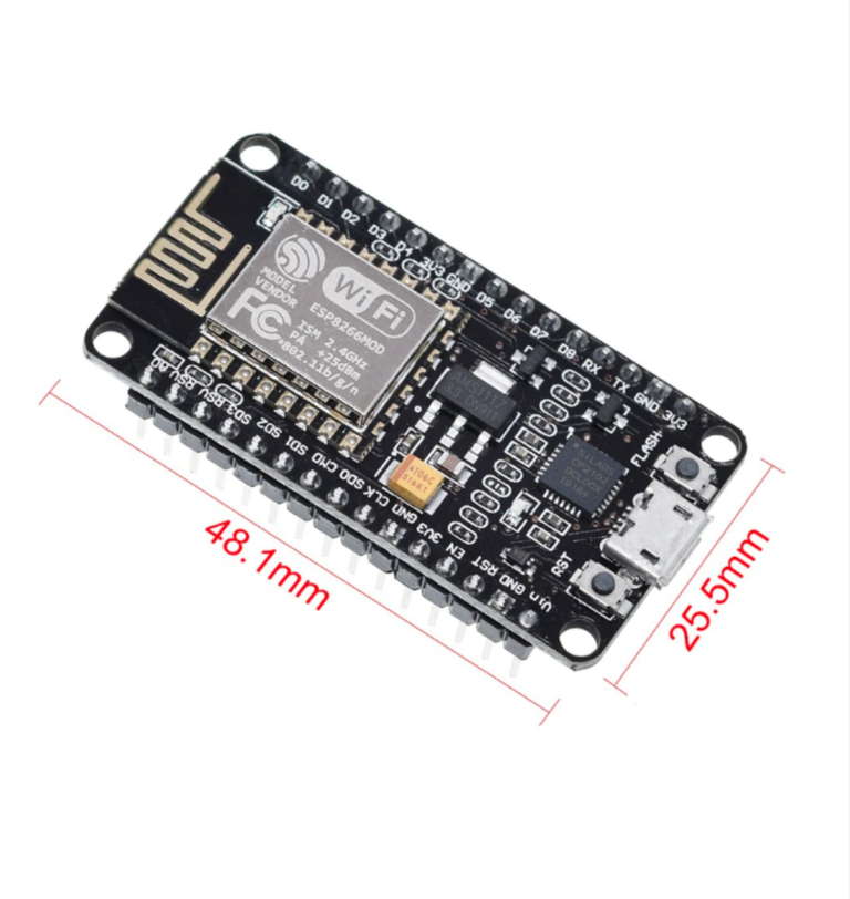 Módulo NodeMcu Amica ESP 12E WiFi ESP8266 Instituto Digital