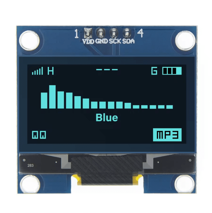 Display OLED 1.3 I2C Azul