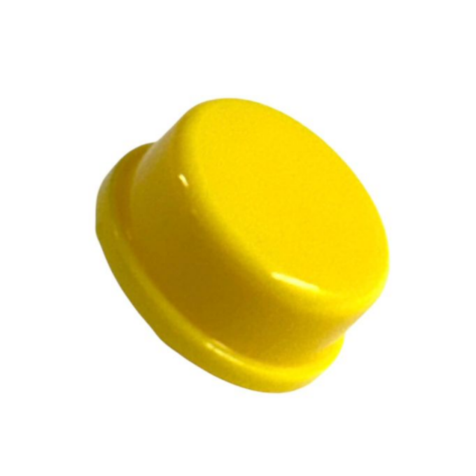 Capa para Chave Táctil Push Button 12x12x7,3mm - Amarelo