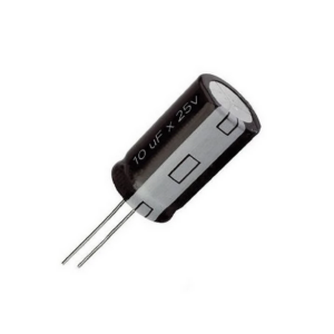 Capacitor Eletrolítico 10uF 25V