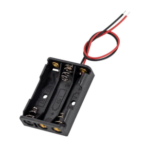 Suporte Para 3 Pilhas AAA em Série