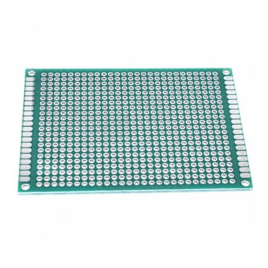 Placa de Circuito Impresso – 6x8cm Ilhada Fibra de Vidro