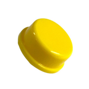 Capa para Push Button Chave Táctil 12x12x7,3mm - Amarela