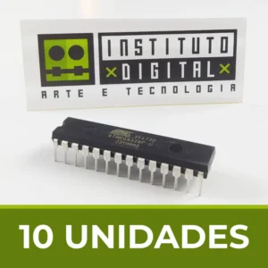 10 x Microcontroladores ATmega328p-PU para Arduino