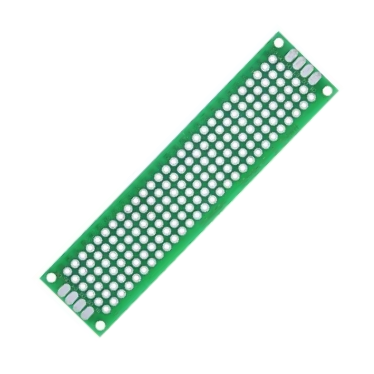 Placa de Circuito Impresso – 2x8cm Ilhada Fibra de Vidro