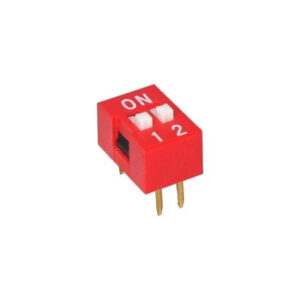 Chave DIP Switch 2 Vias - Horizontal