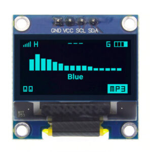 Display OLED 0.96" Polegadas - I2C - Azul
