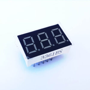 Display Led 3-Dígitos - Anodo Comum 7 segmentos 0.36