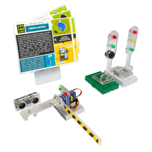 Kit 2 projetos em acrílico SEM Arduino Uno (CANCELA E FAROL)