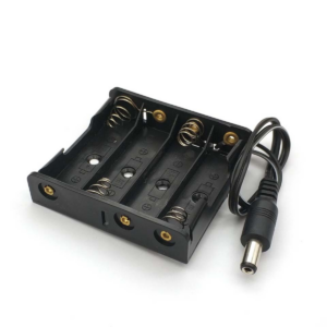 Suporte 4 Pilhas AA com Plug