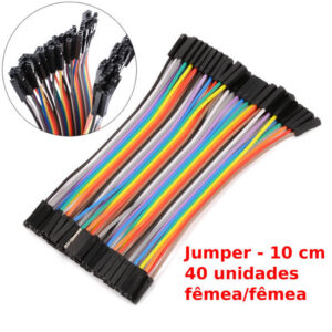 Jumper fêmea/fêmea 40 x unidades 10cm