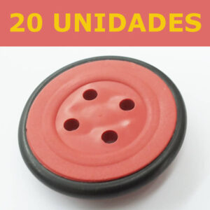Kit com 20 Rodas 5x53mm com Pneu