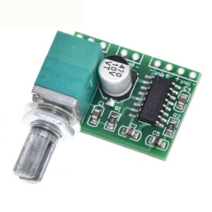 Mini Amplificador de Som PAM8403 Estéreo com Ajuste