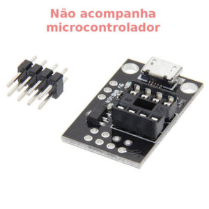 Módulo para desenvolvimento Attiny25-45-85 - Micro USB