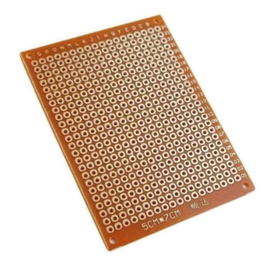 Placa Fenolite 5x7cm - Perfurada