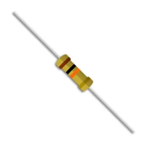 Resistor 10k ohms 1/4W - Tolerância 5%