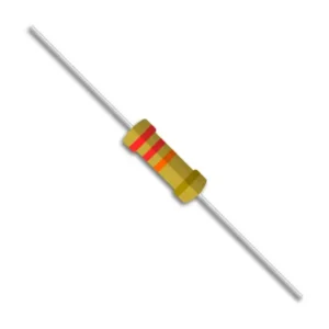 Resistor 22K ohms 1/4W - Tolerância 5%
