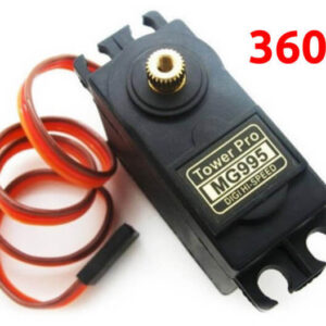 Servo Motor MG995 360º - Engrenagens Metálicas
